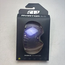 509 Aviator 2.0 Fast Swap Anti Fog Scratch Goggle Lens Red Mirror Smoke Tint