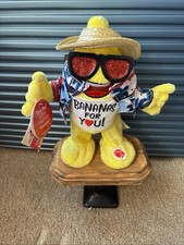 Dan Dee Animated Plush Dancing Bananas for You Tropical Sings 9"