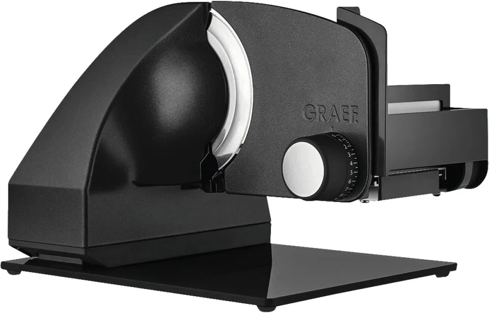 Graef Allesschneider Master M95 eisenglimmergrau Vollstahlmesser 170mm - Bild 2 von 4