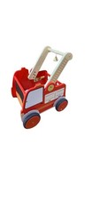 Timberoo Rescue Steps: Fire Truck Walker New In Box Imaginative Play Rubber Whls