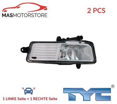 NEBELSCHEINWERFER PAAR SET TYC 19-0866-01-9 2PCS I NEU OE QUALITÄT