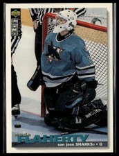 1995-96 Collector's Choice #97 Wade Flaherty RC San Jose Sharks