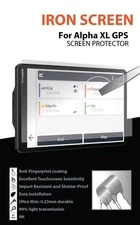 Garmin Alpha XL GPS Iron Screen Protector GVDS Flexible Screen Shatter Proof