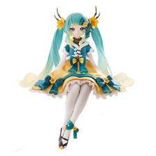 FuRyu Hatsune Miku Flower Fairy Anemone Noodle Stopper PVC Figure Model Toy