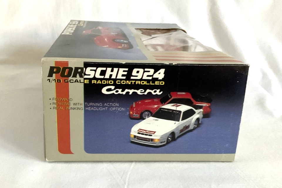 Porsche 924 Carrera, Red #11. 1:18 Scale. Radio-Controlled. Made Korea NIB! - Image 4 of 4