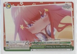 Weiss Schwarz The Quintessential Quintuplets Making Up Starts With Lies 5HY/W83-E062