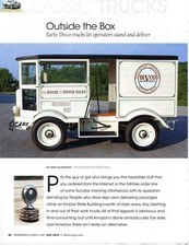 1926 DIVCO MODEL A STEP DELIVERY TRUCK 3 page Color Article