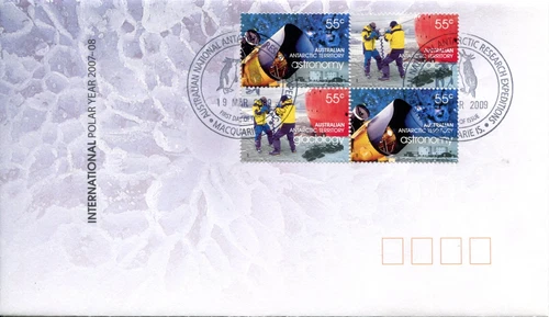 2008 AAT International Polar Year - FDC Macquarie Is.