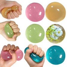 Squeeze Balls Stress Relief Fidget Toys Anxiety Relief Fun Adults Multi-Color