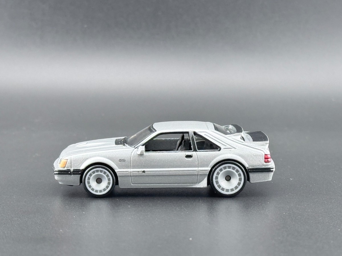 Hot Wheels 1984 FORD MUSTANG SVO Silver Power Trip FPY86-961 R 1