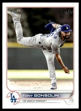 2022 Topps Update Tony Gonsolin Los Angeles Dodgers #252