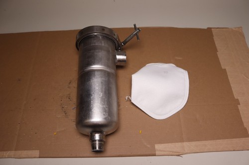Stainless Steel Filter Housing + 10 Micron Liquid Filter Bags