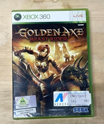 NEW Golden Axe Beast Rider (Microsoft Xbox 360, 2008) R3 Asian English Read