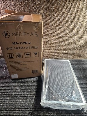 (QTY 4)  Medify Air MA-112R-2 with HEPA H13 Replacement Filter Merv 16 Rating