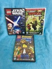 LEGO DVD Bundle – Star Wars, Ninjago & Clutch Powers (3 DVDs)