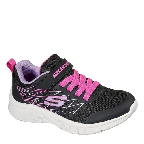 Skechers Micro Runners Entrenadores Juniors Niñas Negro Talla UK 12K (Ref217) - Imagen 3 de 5