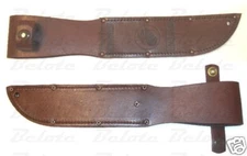 Ka-Bar KaBar Knives Brown Leather USMC Sheath ONLY 1217S NEW
