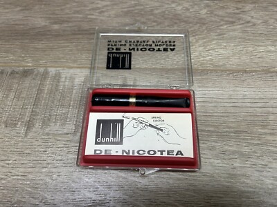 Vintage 1930's Dunhill De-Nicotea Cigarette Holder In The Original Box