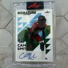 2023 Leaf Signature Series #1/1 CAM SMITH Autograph AUTO Card RARE BA-CS1
