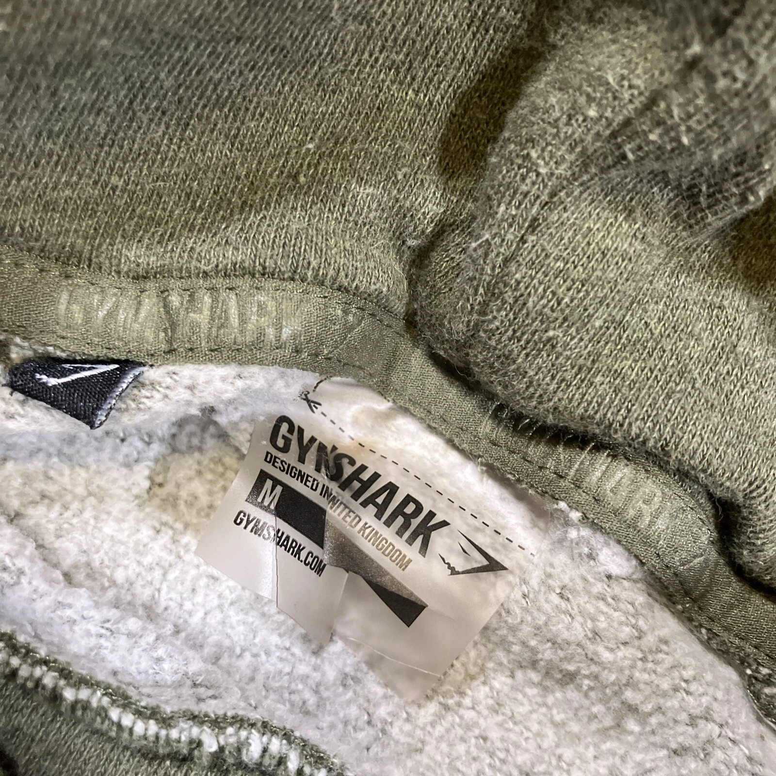 gymshark cowl neck military pullover vented knit sweatshirt