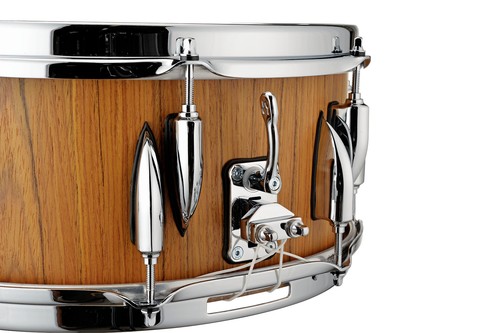 Sonor Vintage 13"x6" Teak Semi Gloss Beech Snare Drum WorldShip AuthorizedDealer - Picture 4 of 5