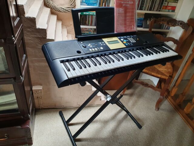 Yamaha Ypt-220 Digital Keyboard 61 Key With Stand for sale online | eBay