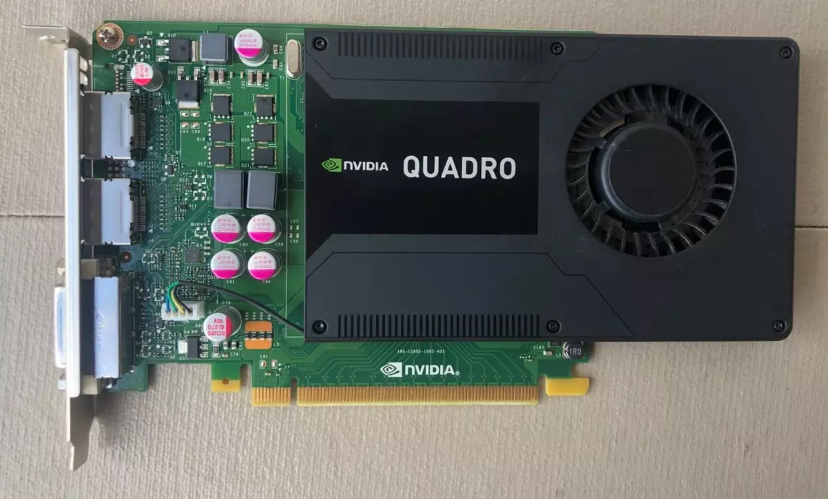 Nvidia Quadro K2000 2GB GDDR5 PCIe Dual Display Port Graphics