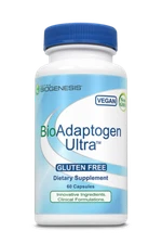 Nutra Biogenesis BioAdaptogen Ultra 60 Capsules, NEW