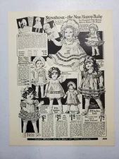 Vintage Sears Roebuck Sunshine The New Happy Baby Ad