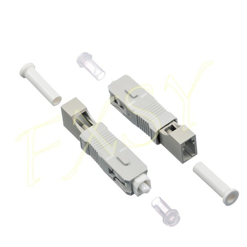SC/UPC Male to LC/UPC Female OM1 62.5/125 OM2 50/125 MM Fiber Optical Adapter - 第 3/8 張圖片