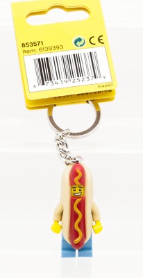 LEGO  853571  Classic Hot Dog Mann Schlüsselanhänger Key Chain Minifigur