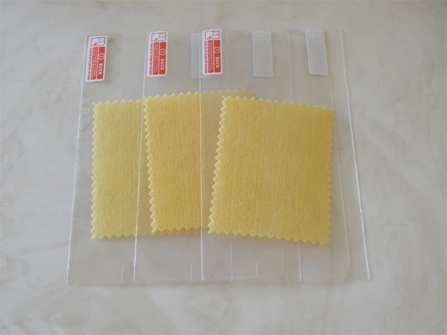 3 piezas de películas protectoras de pantalla LCD cristalinas para Samsung Galaxy S6 S 6 Foto 3 de 3