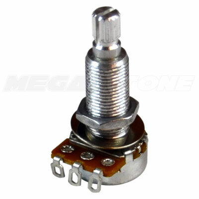 16mm Alpha A25K Long Shaft Guitar Audio Potentiometer 3/4'' Threads - USA Seller!