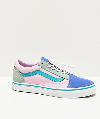 vans color block shoes
