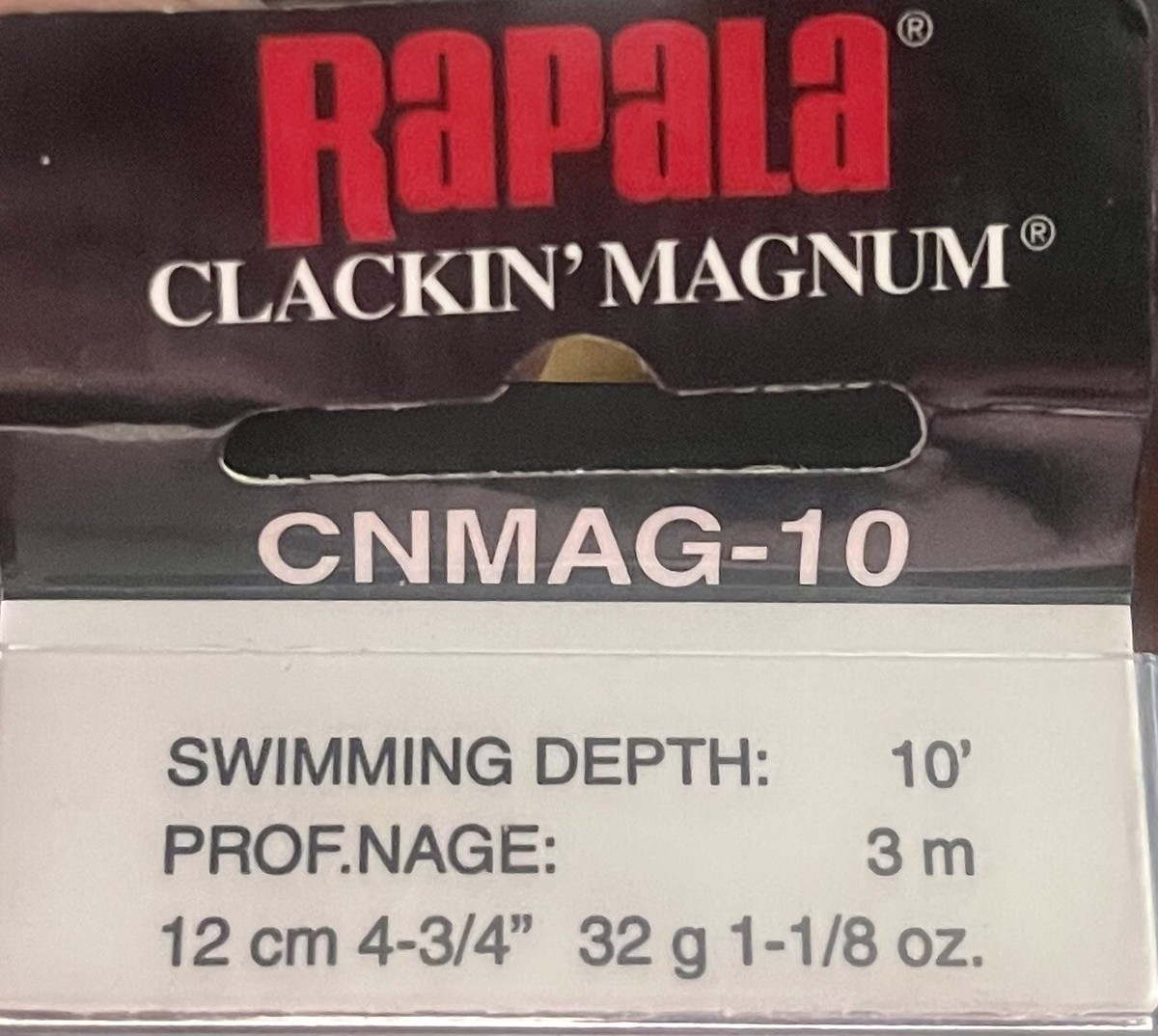 Rapala Clackin' Magnum 10 Saltwater Big Game Trolling Lure CNMAG10