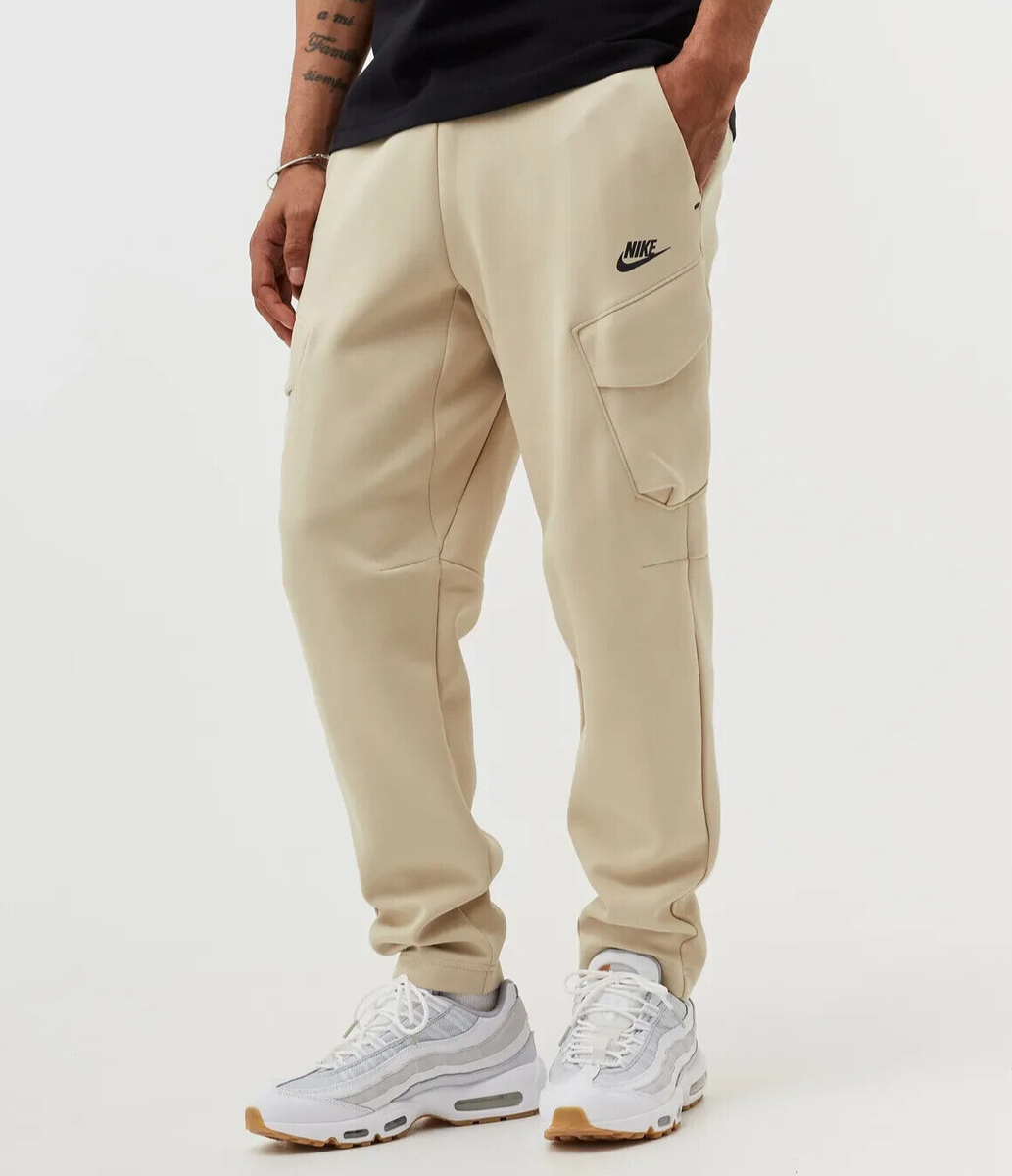 Nike Tech Fleece Utility Pants Cargo Joggers DV0540-206 Size L XL Orewood |  eBay UK