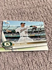 2017 Topps Series 1 Jesse Hahn #140 Oakland Athletics