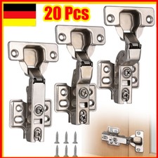 20Stück Topfband Scharnier Clip Möbelscharnier Topfscharnier Topfscharniere 35mm