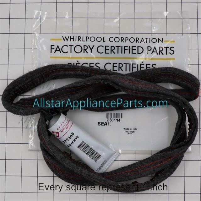 Whirlpool Dryer Drum Felt Seal Kit 280114 | eBay