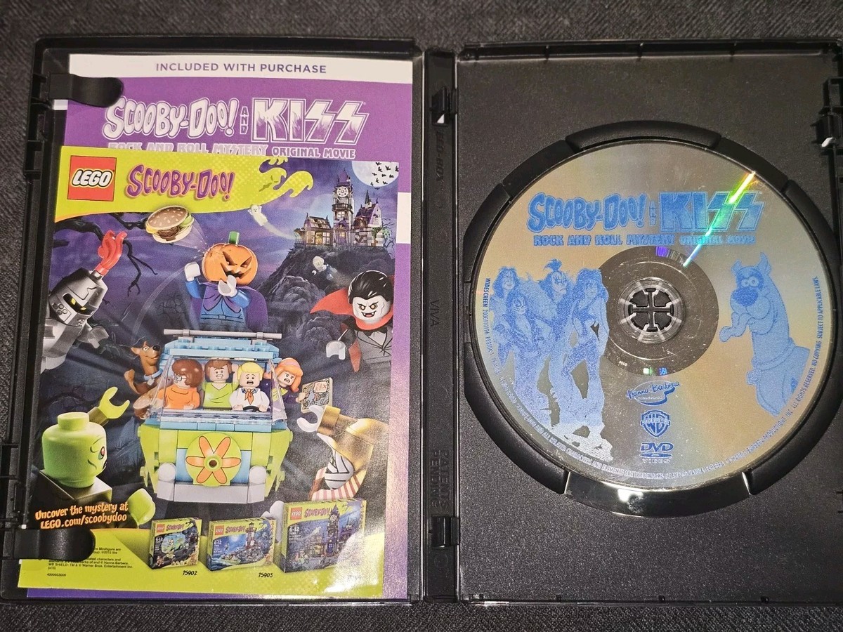 Scooby-Doo KISS Rock Roll Mystery (2015 WS DVD) Animation Original Movie