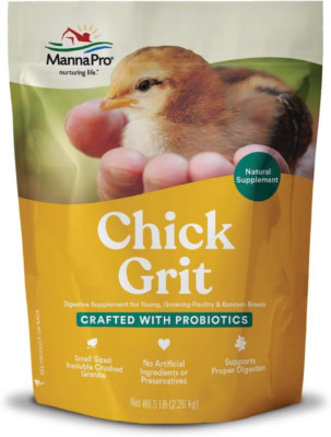 Manna Pro Chick Grit with Probiotics | Formulated with Probiotics and Supports H