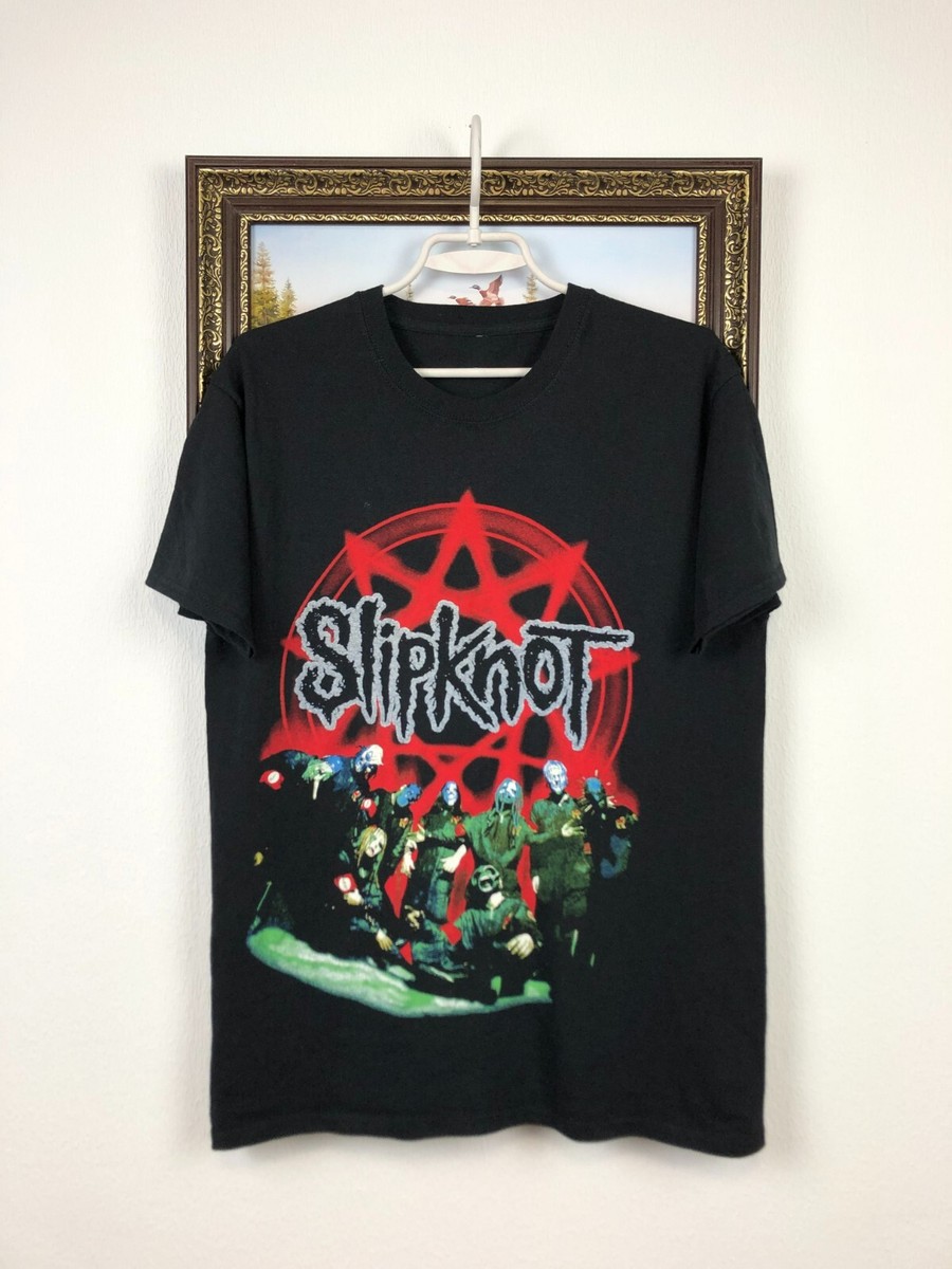 Vintage Slipknot Iowa Shirt Band Jersey Rare Hype Tee Over Print