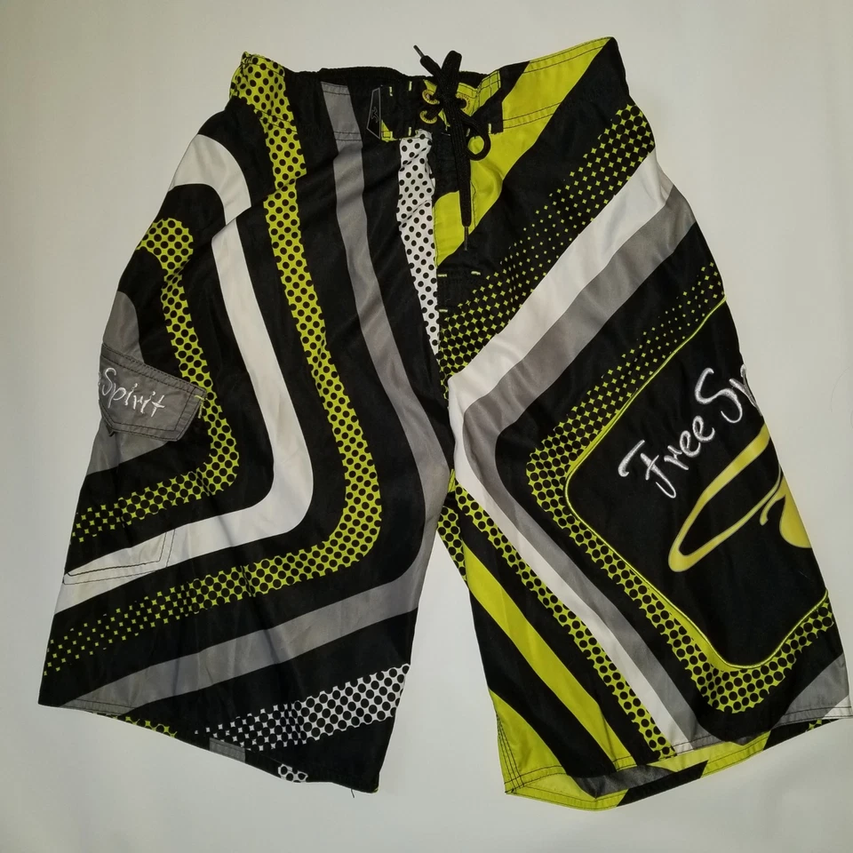 Pantalones Cortos Free Spirit Talla Grande Natación Surf Ropa Pantalones Cortos Diseños Gráficos Foto 2 de 4