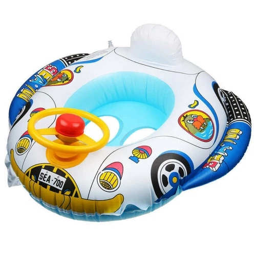 Baby Schwimmring aufblasbarer Schwimmsitz Kleinkind Kind Wasser Pool Schwimmhilfe Spielzeug UK - Bild 6 von 17