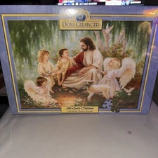 NEW Master Pieces All God's Children 550-Piece Jigsaw Puzzle Dona Gelsinger