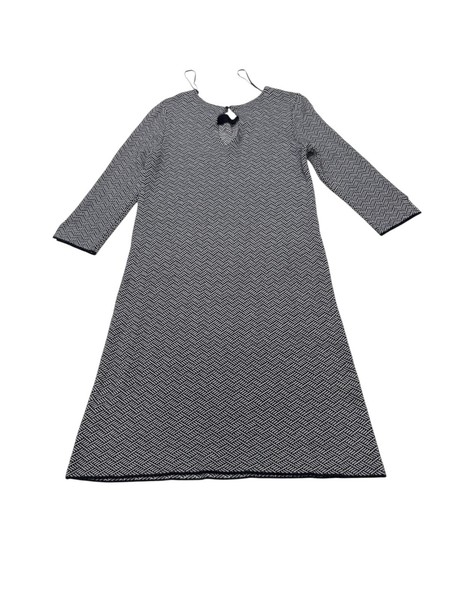 Zara Knit Womens Size S Grey Mid Sleeve Dress Good Condition
