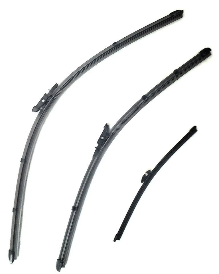 Lâminas de limpador Motorcraft originais do fabricante conjunto completo de 3 para Ford Explorer 2011-2019 - Imagem 2 de 4