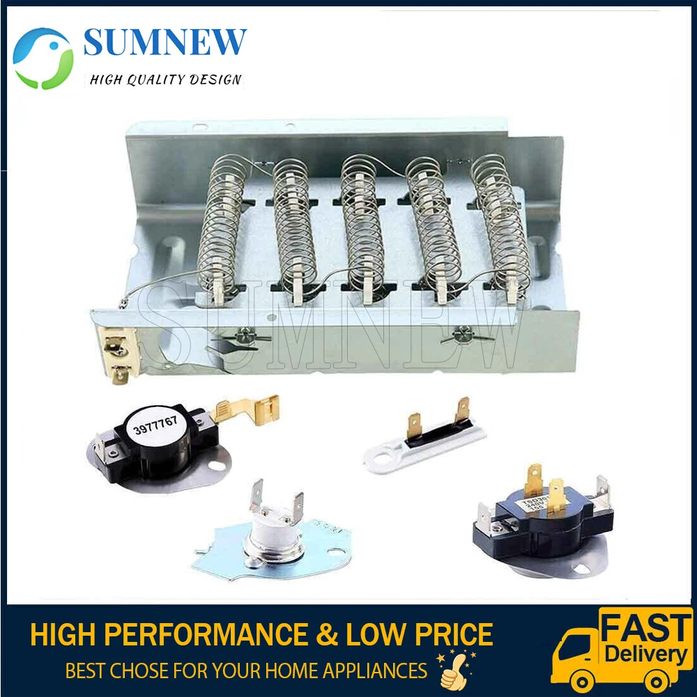 279838 279816 Dryer Heating Element Kit Parts For Whirlpool Roper