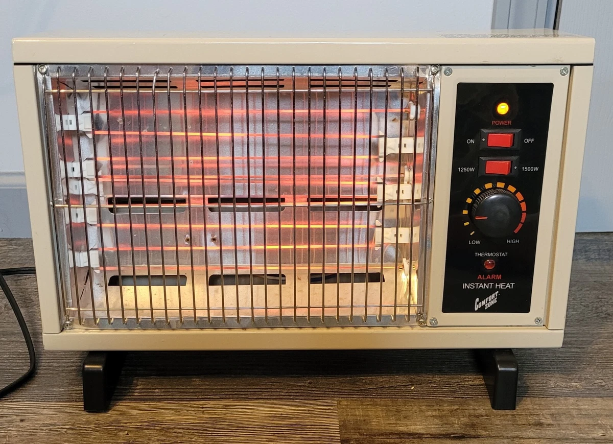 Comfort Zone Model-CZ530 1500W Radiant Electric Heater. 75877025296 | eBay