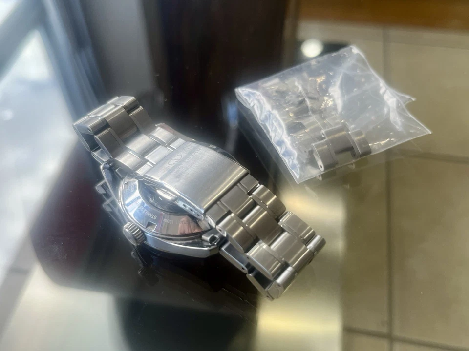 Beautiful Orient Star Automatic Black Dial Stainless Steel Men's Luxury Watch - Image 4 of 4